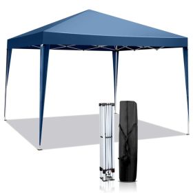 3 X 3 M Practical Waterproof Right-Angle Folding Tent Blue (Option: Defaulttitle)